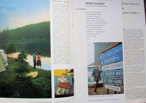 "Flotter Transport" Volkswagen Magazine 1962 (8425)
